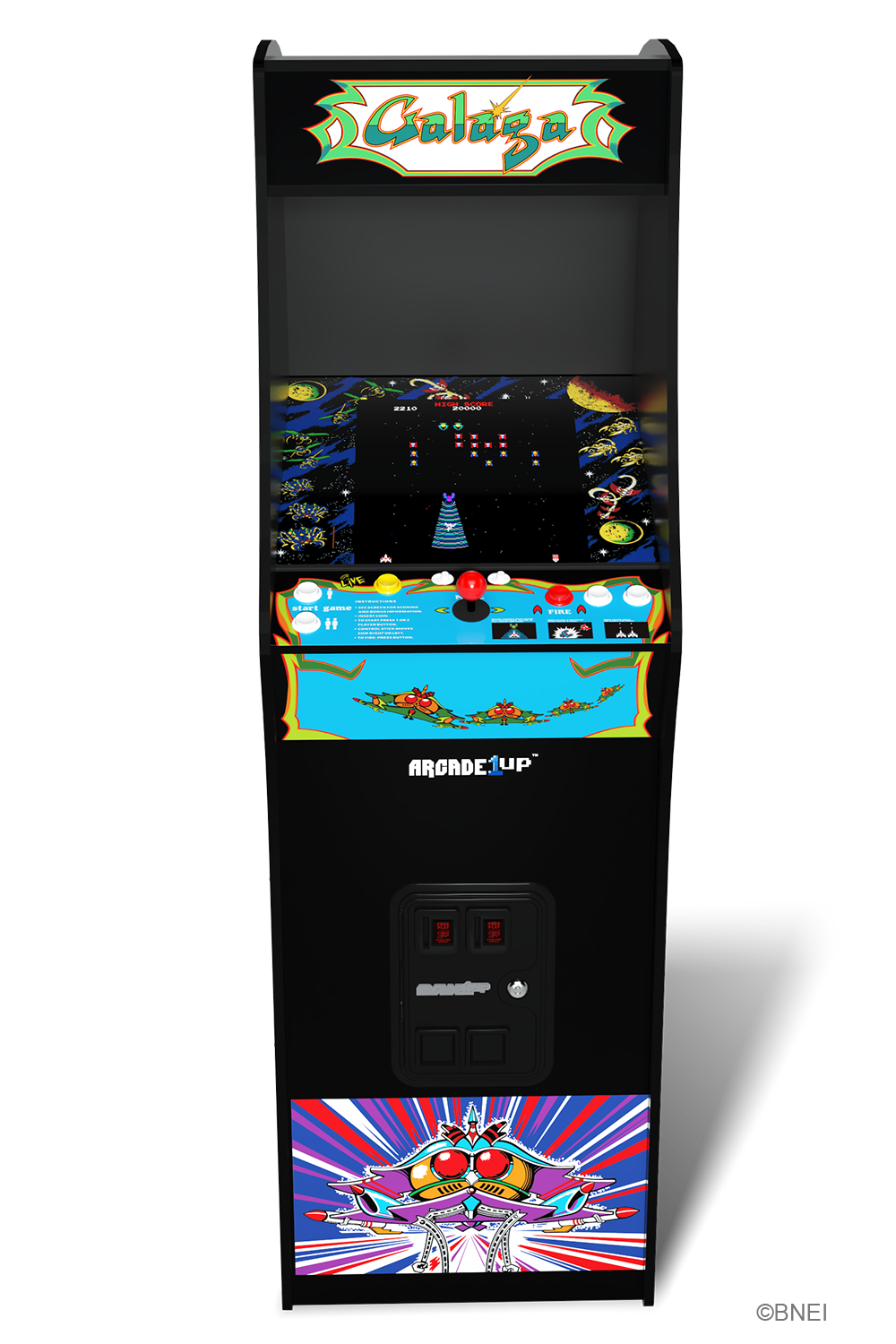 GALAGA Deluxe Arcade Machine