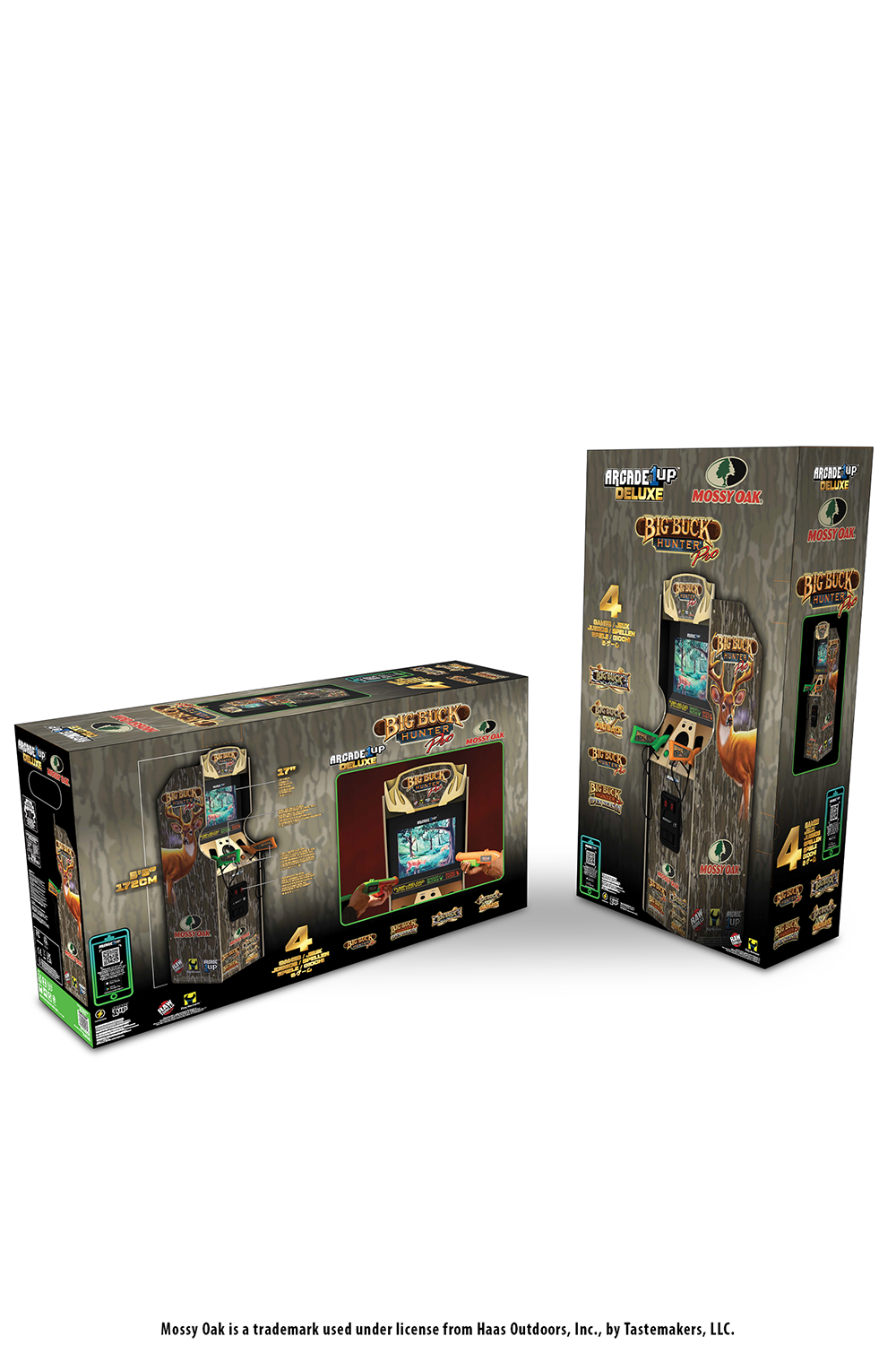 Big Buck Hunter Mossy Oak Deluxe Arcade Machine